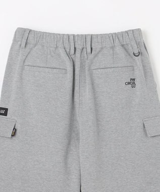 PW CIRCULUS 【MEN】ワイドハーフパンツ ゴルフ グレー系