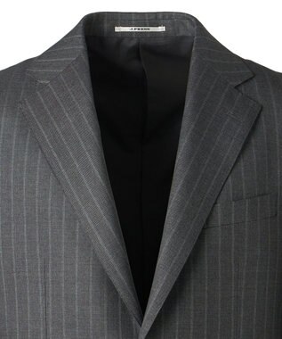 J.PRESS MEN 【WEB・一部店舗限定】インテリジェントストライプ スーツ / 総裏 グレー系2