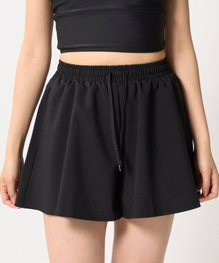 OP／FILA 【Kappa】サイドシャーリングTシャツ 4点セット水着 ブラウン