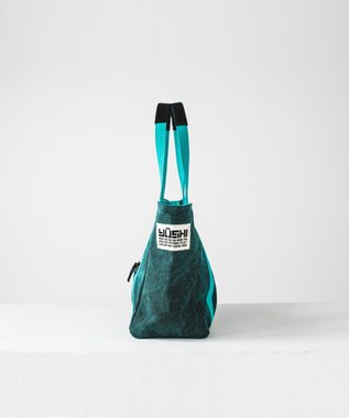 YUSHI Enjoy life - TOTE (S) 帆布トートバッグ ブルー