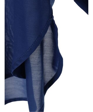 earth music&ecology シアーシャツ Royal Blue