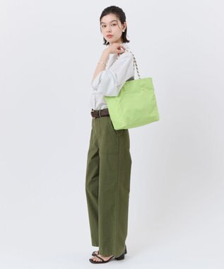 LeSportsac ML 2 WAY TOTE /2ウェイディープシーブルー/ライム 2ウェイディープシーブルー/ライム