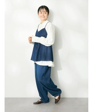 CRAFT STANDARD BOUTIQUE デニム２ＷＡＹキャミビスチェ Indigo