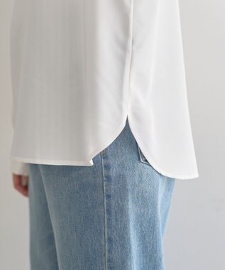 YECCA VECCA 【2点SET】ブラウスセットプリーツMIXジャンスカ Mocha