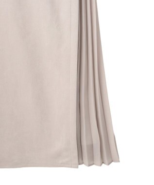 YECCA VECCA 【2点SET】ブラウスセットプリーツMIXジャンスカ Light Gray