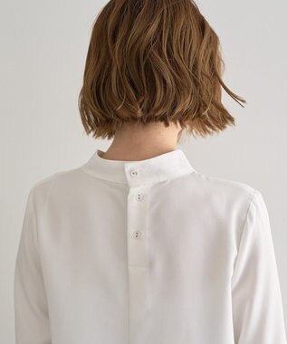 YECCA VECCA 【2点SET】ブラウスセットプリーツMIXジャンスカ Mocha