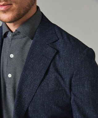 GOTAIRIKU 圧倒的清涼感・８つの機能美【接触冷感/通気性/軽量/撥水…等】クールドッツ セットアップジャケット（24年モデル） ネイビー系8