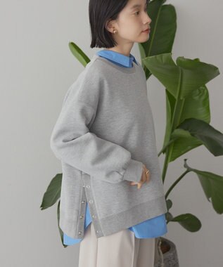 AMERICAN HOLIC サイドドットボタンポンチプルオーバー