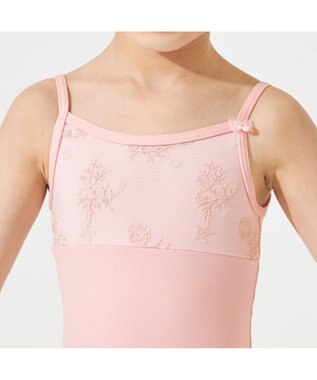 Chacott キャミソールレオタード サーモンピンク