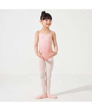 Chacott キャミソールレオタード サーモンピンク