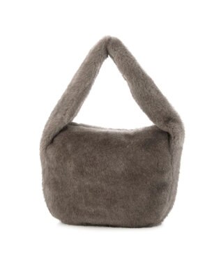 UNBILLION カシュカシュ cachecache / エコファーワンハンドルシンプルトート GY