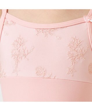 Chacott キャミソールレオタード サーモンピンク