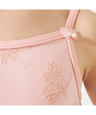 Chacott キャミソールレオタード サーモンピンク