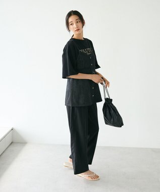 CRAFT STANDARD BOUTIQUE デニム２ＷＡＹキャミビスチェ Black