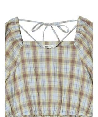 earth music&ecology ホルターネックシャーリングワンピース Lavender