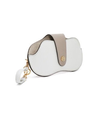 PELLE BORSA ストラップ付きめがねケース Reinette Goods レネットグッズ4776 オフホワイト