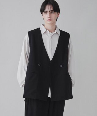  【ユニセックス着用ITEM】TRノーカラーベスト