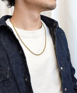 blancotokyo 【金属アレルギー対応】キヘイチェーンネックレス LINK ゴールド