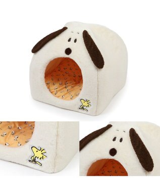 PET PARADISE スヌーピー 顔ハウス 47cm×47cm 顔ハウス