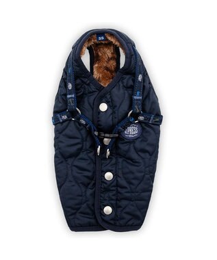 PET PARADISE J.PRESS  アウターハーネス オニオンシームステッチ 《ネイビー》 小型犬 ネイビー