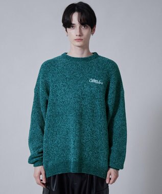 WEGO ベロアモールワンポイントプルオーバー ブルーその他