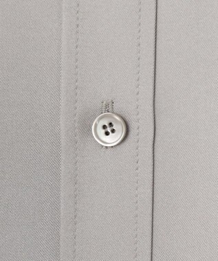 BEIGE， 【洗える】LISERONS / シルクシャツブラウス L Gray