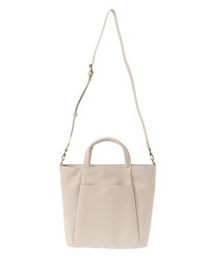 Green Parks ・Ｌｅｇａｔｏ　Ｌａｒｇｏ　ざっくり収納バッ Ivory