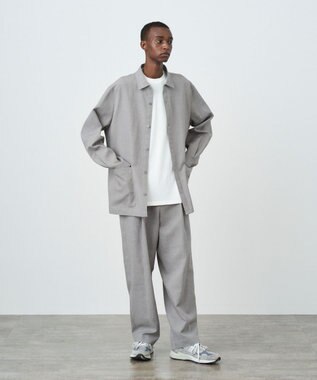 KYOTO TSURIZOME LINEN | ワイドテーパードパンツ - UNISEX