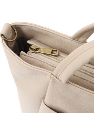 Green Parks ・Ｌｅｇａｔｏ　Ｌａｒｇｏ　ざっくり収納バッ Ivory