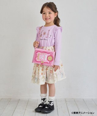 ANY KIDS 【も～っと！おジャ魔女どれみ×any FAM】パティシエ日記ポシェット ピンク