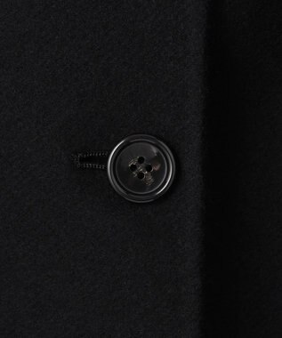 23区 S 【滝沢眞規子さん着用/VERY掲載】MANTECOPureリバー フード ロングコート ブラック系