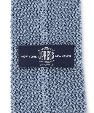 J.PRESS MEN 【J.PRESS ORIGINALS】Silk Wide Knit Tie サックスブルー系