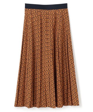 BEIGE， MONT THABOR / ロゴスカート Tan×Navy