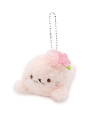 Mother garden しろたん 桜メルティ キーホルダー 0