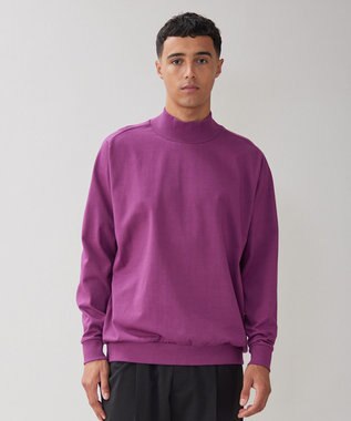 UNFILO MENS コットン モックネックTEE [23年秋冬商品]