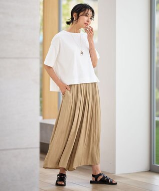 ANY L フライスワイドTシャツ オフ