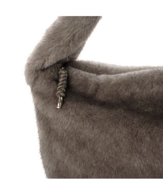 UNBILLION カシュカシュ cachecache / エコファーワンハンドルシンプルトート GY