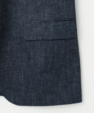 JOSEPH ABBOUD 【多機能/ストレッチ】ツィーディージャージー ジャケット ブルー系