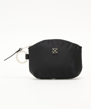 russet カラビナ付きラウンドフラットポーチ(Z-208)