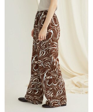 CRAFT STANDARD BOUTIQUE アソートプリント　柄イージーパンツ E