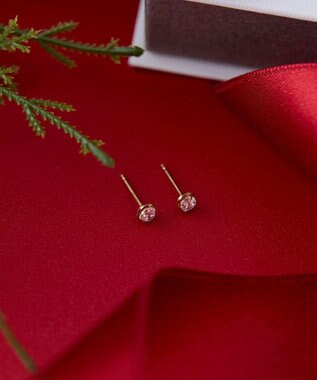 Phoebe 【K10】ローズバットピアス ゴールド