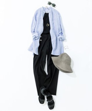 23区 【CLASSY.6月号掲載】ドロップホーン ワントップ ネックレス ブラック系