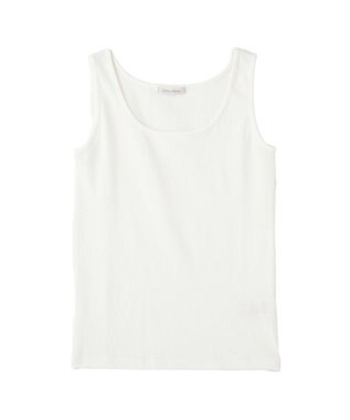 Green Parks 機能付テレコリブタンクトップⅡ White