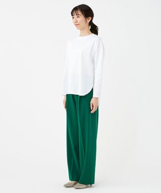 KASHIYAMA 【抗菌消臭】クレンゼ ロングスリーブTeeシャツ ホワイト