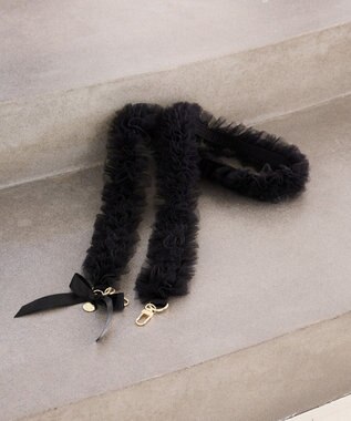 Maison de FLEUR フリルショルダー Black