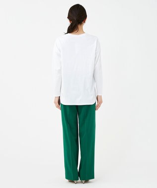 KASHIYAMA 【抗菌消臭】クレンゼ ロングスリーブTeeシャツ ホワイト