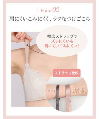 Wing ブラジャー もちっとふんわり触感 自然なまるみのあるバストをメイク やさしいつけごこち 【もちっとふわっとブラ】 KB2368 ウイング／ワコール アイボリー