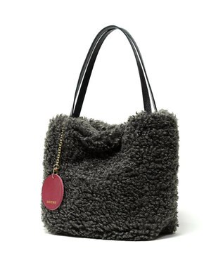 Regalo Felice 【軽くて肩にも掛けやすい / エコファー】トート / REGALO DGY(ダークグレー)