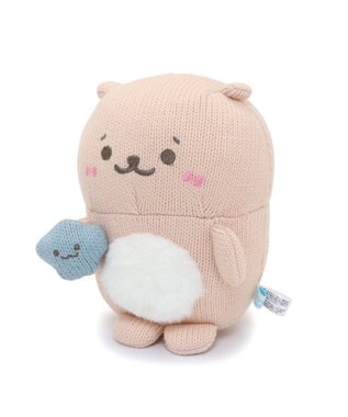 Mother garden しろたん あみぐるみ お座り マスコット 《しろたん/らっこいぬ》 単品 らっこいぬ