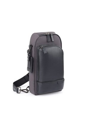 TUMI メンズ TUMI HARRISON 「グレゴリー」スリング ブラック/アイアン